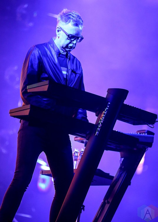 ANAHEIM, CA - MAY 22: Depeche Mode performs at Honda Center in Anaheim, California on May 22, 2018. (Photo: Melanie Escombe/Aesthetic Magazine)