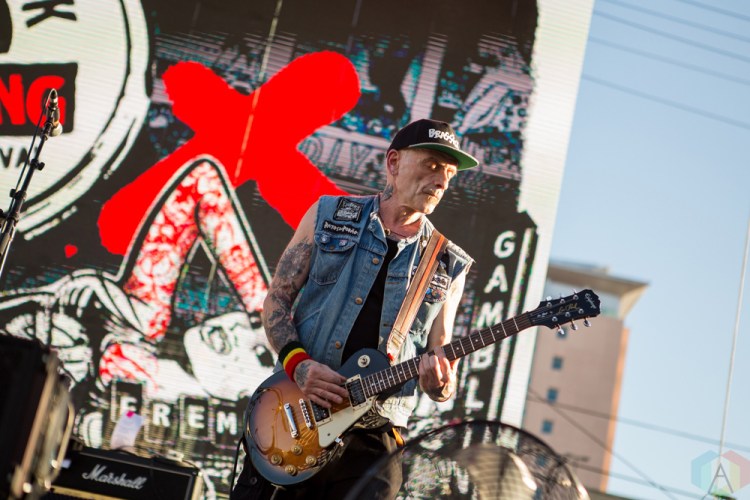 LAS VEGAS, NV - MAY 26: GBH performs at Punk Rock Bowling in Las Vegas on May 26, 2018. (Photo: Meghan Lee/Aesthetic Magazine)