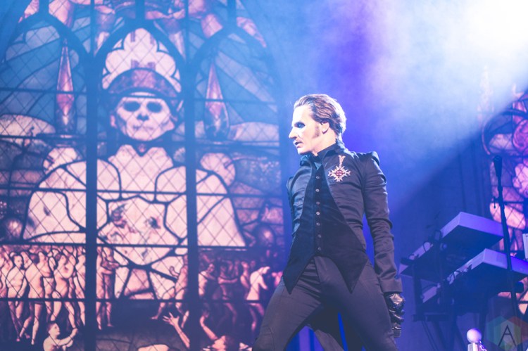 DETROIT, MI - MAY 12: Ghost performs at The Fillmore in Detroit on May 12, 2018. (Photo: Taylor Ohryn/Aesthetic Magazine)