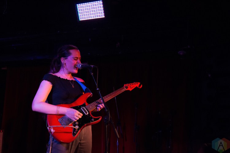 TORONTO, ON - MAY 13: Hinds performs at Horseshoe Tavern in Toronto on May 13, 2018. (Photo: Theo Rallis/Aesthetic Magazine)