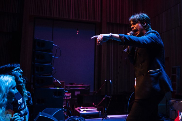 SEATTLE, WA - MAY 10: Iceage performs at The Nordic Heritage Museum in Seattle on May 10, 2018. (Photo: Kevin Tosh/Aesthetic Magazine)