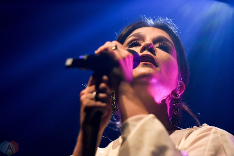TORONTO, ON - MAY 03: Jessie Ware performs at Danforth Music Hall in Toronto on May 03, 2018. (Photo: Jaime Espinoza/Aesthetic Magazine)