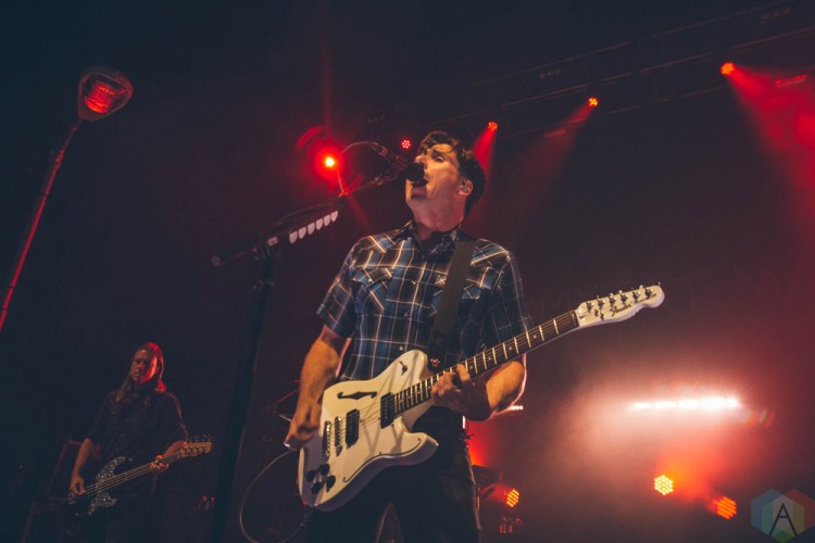 CHICAGO, IL - MAY 08: Jimmy Eat World performs at Riviera Theatre in Chicago on May 08, 2018. (Photo: Kris Cortes/Aesthetic Magazine)
