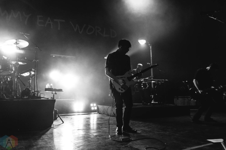 CHICAGO, IL - MAY 08: Jimmy Eat World performs at Riviera Theatre in Chicago on May 08, 2018. (Photo: Kris Cortes/Aesthetic Magazine)