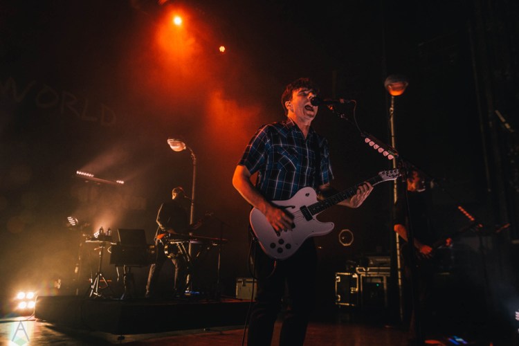 CHICAGO, IL - MAY 08: Jimmy Eat World performs at Riviera Theatre in Chicago on May 08, 2018. (Photo: Kris Cortes/Aesthetic Magazine)