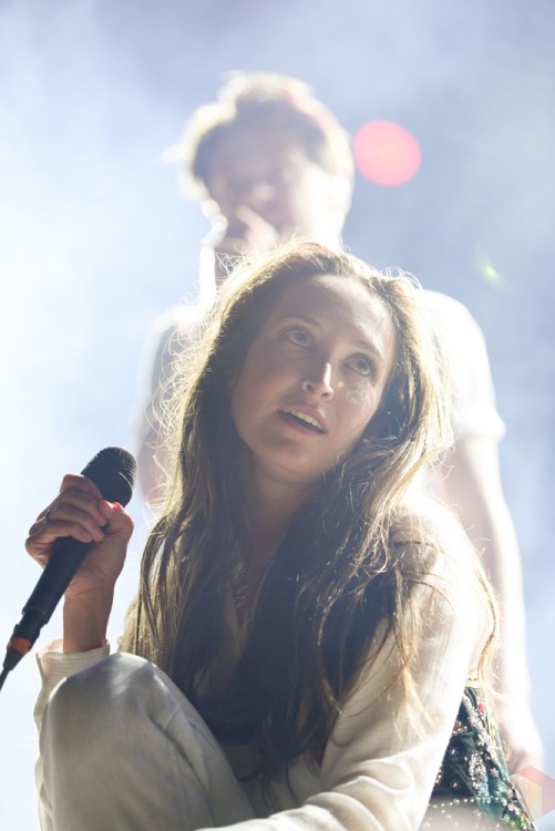 TORONTO, ON - MAY 26: July Talk performs at CBC Music Festival at Echo Beach in Toronto on May 26, 2018. (Photo: Jaime Espinoza/Aesthetic Magazine)