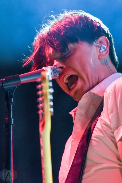 TORONTO, ON - MAY 26: July Talk performs at CBC Music Festival at Echo Beach in Toronto on May 26, 2018. (Photo: Jaime Espinoza/Aesthetic Magazine)