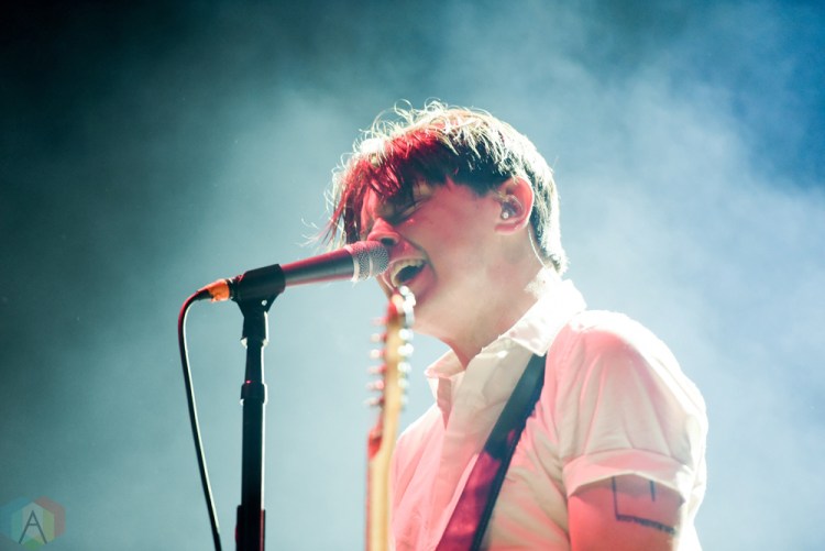 TORONTO, ON - MAY 26: July Talk performs at CBC Music Festival at Echo Beach in Toronto on May 26, 2018. (Photo: Jaime Espinoza/Aesthetic Magazine)