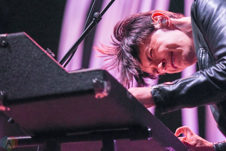 TORONTO, ON - MAY 26: July Talk performs at CBC Music Festival at Echo Beach in Toronto on May 26, 2018. (Photo: Jaime Espinoza/Aesthetic Magazine)