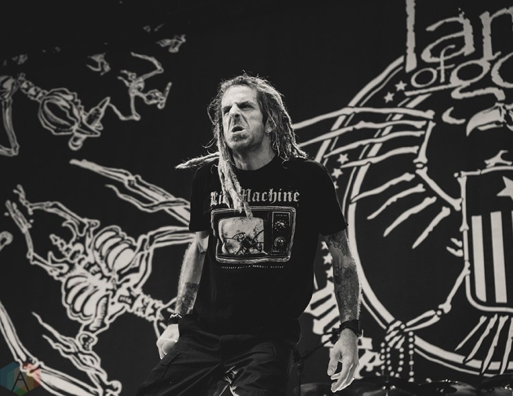 TORONTO, ON - MAY 29: Lamb Of God performs at Budweiser Stage in Toronto on May 29, 2018. (Photo: David Scala/Aesthetic Magazine)
