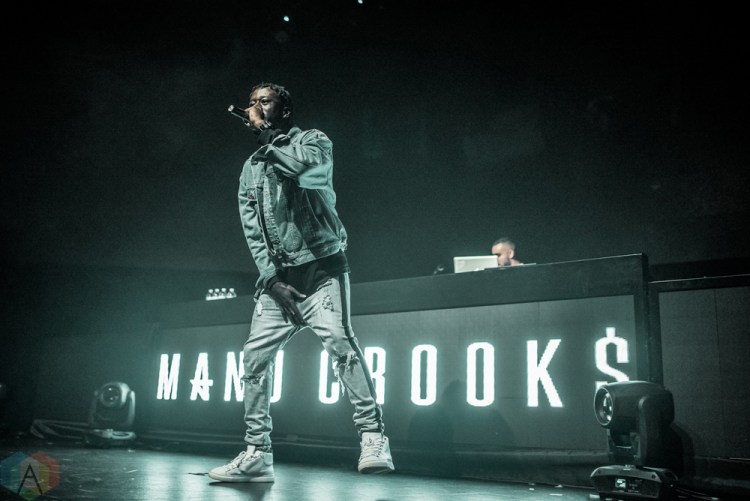 TORONTO, ON - MAY 06: Manu Crooks performs at Rebel in Toronto on May 06, 2018. (Photo: Joanna Glezakos/Aesthetic Magazine)