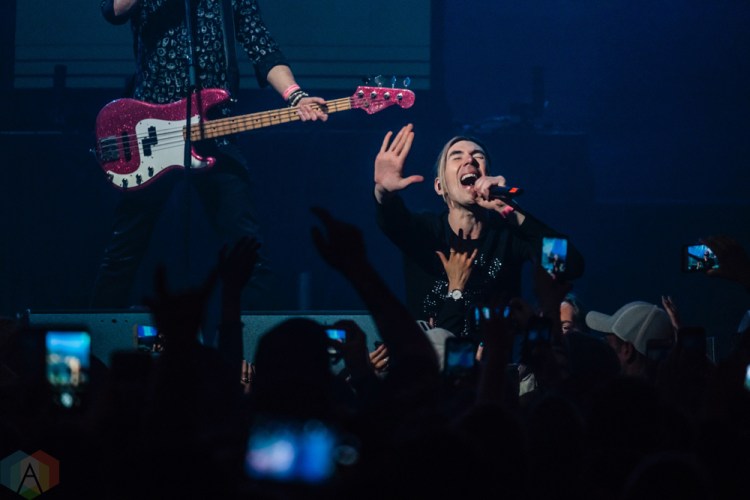 TORONTO, ON - MAY 11: Marianas Trench performs at iHeartRadio FanFest in Toronto on May 11, 2018. (Photo: Nicole De Khors/Aesthetic Magazine)