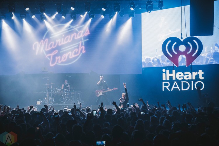 TORONTO, ON - MAY 11: Marianas Trench performs at iHeartRadio FanFest in Toronto on May 11, 2018. (Photo: Nicole De Khors/Aesthetic Magazine)
