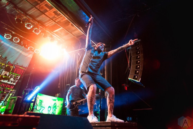 TORONTO, ON - MAY 26: New Found Glory performs at Phoenix Concert Theatre in Toronto on May 26, 2018. (Photo: Katrina Lat/Aesthetic Magazine)