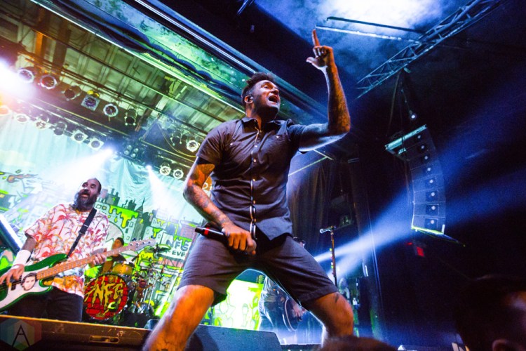 TORONTO, ON - MAY 26: New Found Glory performs at Phoenix Concert Theatre in Toronto on May 26, 2018. (Photo: Katrina Lat/Aesthetic Magazine)