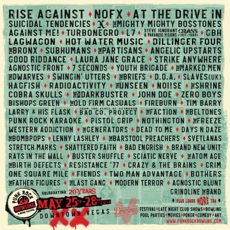 Punk Rock Bowling 2018