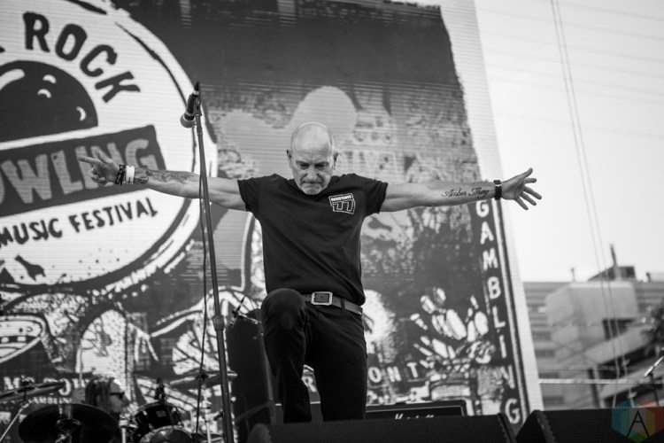 LAS VEGAS, NV - MAY 26: Resistance '77 performs at Punk Rock Bowling in Las Vegas on May 26, 2018. (Photo: Meghan Lee/Aesthetic Magazine)