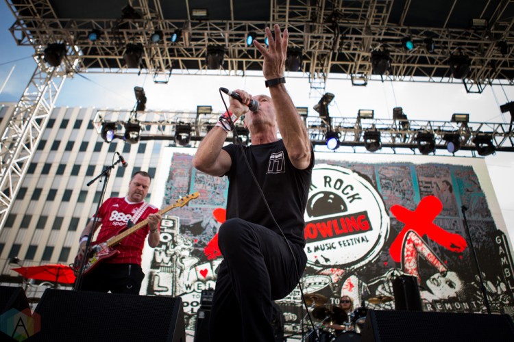 LAS VEGAS, NV - MAY 26: Resistance '77 performs at Punk Rock Bowling in Las Vegas on May 26, 2018. (Photo: Meghan Lee/Aesthetic Magazine)