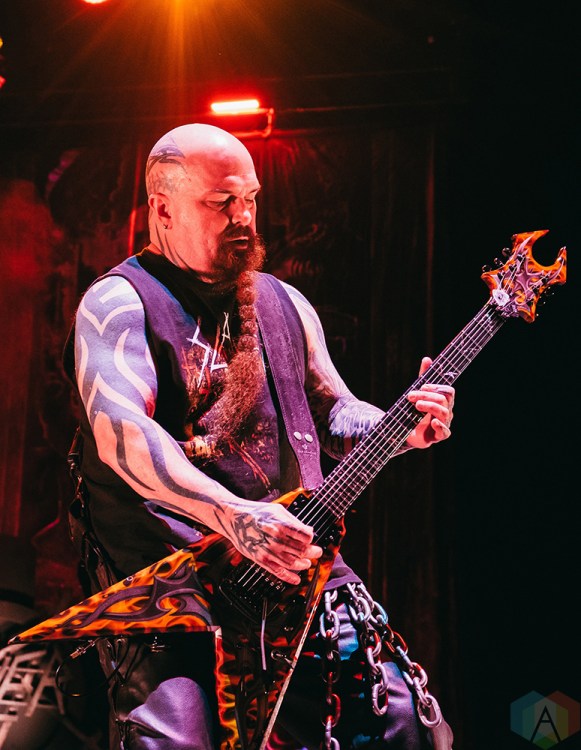 TORONTO, ON - MAY 29: Slayer performs at Budweiser Stage in Toronto on May 29, 2018. (Photo: David Scala/Aesthetic Magazine)