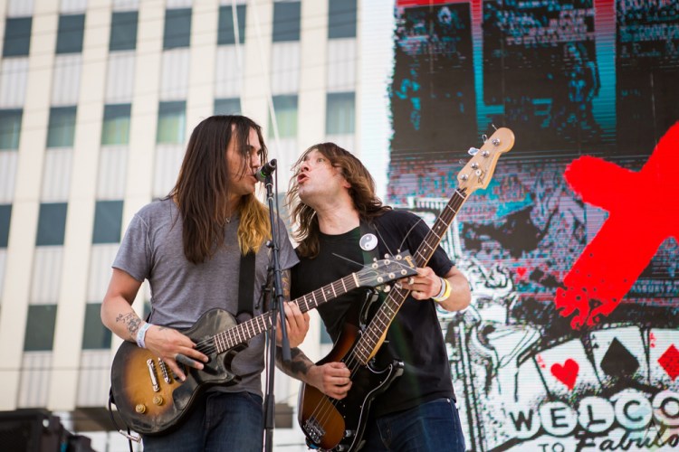 LAS VEGAS, NV - MAY 27: Swingin' Utters performs at Punk Rock Bowling in Las Vegas on May 27, 2018. (Photo: Meghan Lee/Aesthetic Magazine)