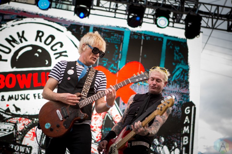 LAS VEGAS, NV - MAY 27: The Briefs perform at Punk Rock Bowling in Las Vegas on May 27, 2018. (Photo: Meghan Lee/Aesthetic Magazine)