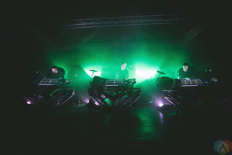 SEATTLE, WA - May 19: The Glitch Mob performs at Showbox SoDo in Seattle on May 19, 2018. (Photo: Dan Hager/Aesthetic Magazine)