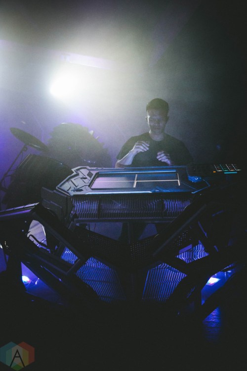 SEATTLE, WA - May 19: The Glitch Mob performs at Showbox SoDo in Seattle on May 19, 2018. (Photo: Dan Hager/Aesthetic Magazine)