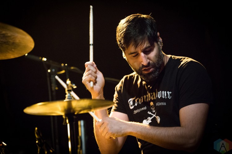 TORONTO, ON - MAY 12: The Rural Alberta Advantage performs at Phoenix Concert Theatre in Toronto on May 12, 2018. (Photo: Brendan Albert/Aesthetic Magazine)