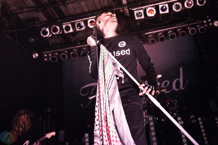 TORONTO, ON - MAY 08: The Used performs at Phoenix Concert Theatre in Toronto on May 08, 2018. (Photo: Morgan Harris/Aesthetic Magazine)