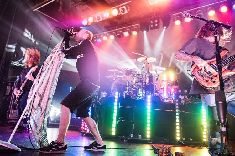 TORONTO, ON - MAY 08: The Used performs at Phoenix Concert Theatre in Toronto on May 08, 2018. (Photo: Morgan Harris/Aesthetic Magazine)