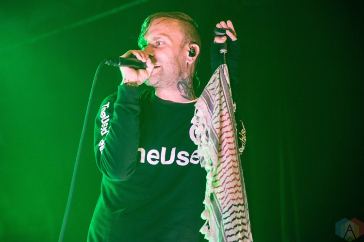 TORONTO, ON - MAY 08: The Used performs at Phoenix Concert Theatre in Toronto on May 08, 2018. (Photo: Morgan Harris/Aesthetic Magazine)