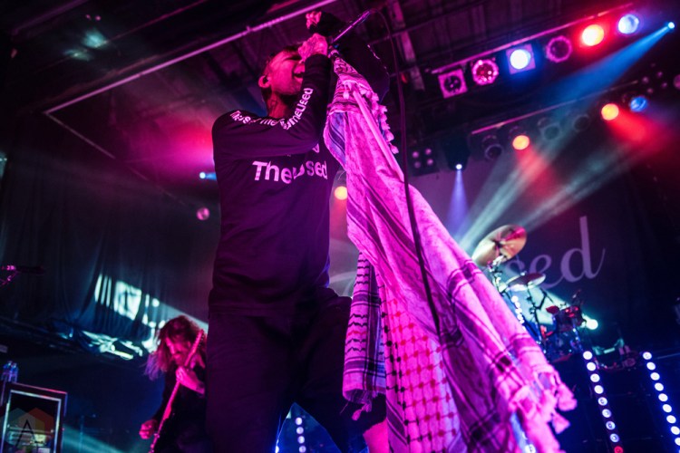 TORONTO, ON - MAY 08: The Used performs at Phoenix Concert Theatre in Toronto on May 08, 2018. (Photo: Morgan Harris/Aesthetic Magazine)