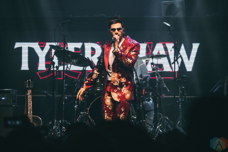 TORONTO, ON - MAY 11: Tyler Shaw performs at iHeartRadio FanFest in Toronto on May 11, 2018. (Photo: Nicole De Khors/Aesthetic Magazine)