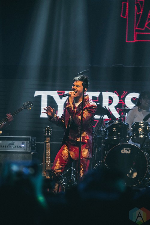 TORONTO, ON - MAY 11: Tyler Shaw performs at iHeartRadio FanFest in Toronto on May 11, 2018. (Photo: Nicole De Khors/Aesthetic Magazine)