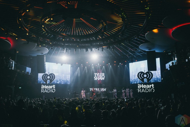 TORONTO, ON - MAY 11: Tyler Shaw performs at iHeartRadio FanFest in Toronto on May 11, 2018. (Photo: Nicole De Khors/Aesthetic Magazine)
