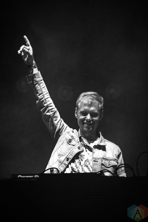 TORONTO, ON - JUNE 24: Armin Van Buuren performs at Dreams Festival at Echo Beach in Toronto on June 24, 2018. (Photo: Brendan Albert/Aesthetic Magazine)