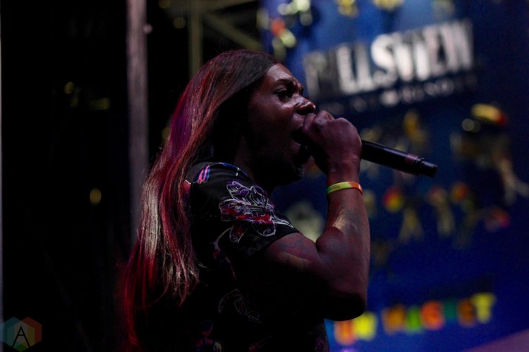 TORONTO, ON - JUNE 17: Big Freedia performs at NXNE 2018 at Yonge-Dundas Square in Toronto on June 17, 2018. (Photo: Curtis Sindrey/Aesthetic Magazine)