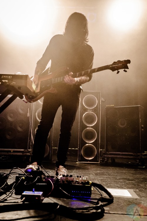 TORONTO, ON - MAY 31: Death From Above performs at Phoenix Concert Theatre in Toronto on May 31, 2018. (Photo: David McDonald/Aesthetic Magazine)