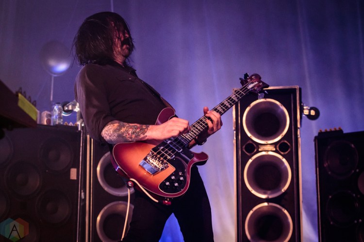 TORONTO, ON - MAY 31: Death From Above performs at Phoenix Concert Theatre in Toronto on May 31, 2018. (Photo: David McDonald/Aesthetic Magazine)