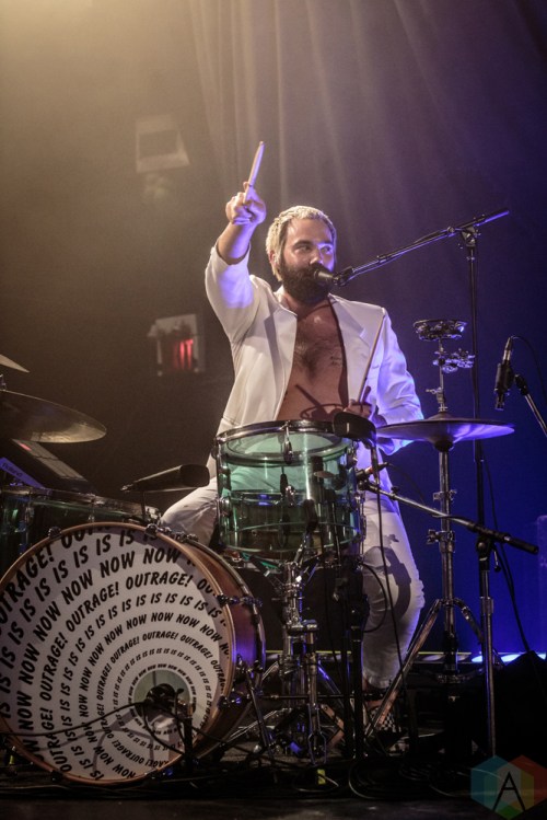 TORONTO, ON - MAY 31: Death From Above performs at Phoenix Concert Theatre in Toronto on May 31, 2018. (Photo: David McDonald/Aesthetic Magazine)