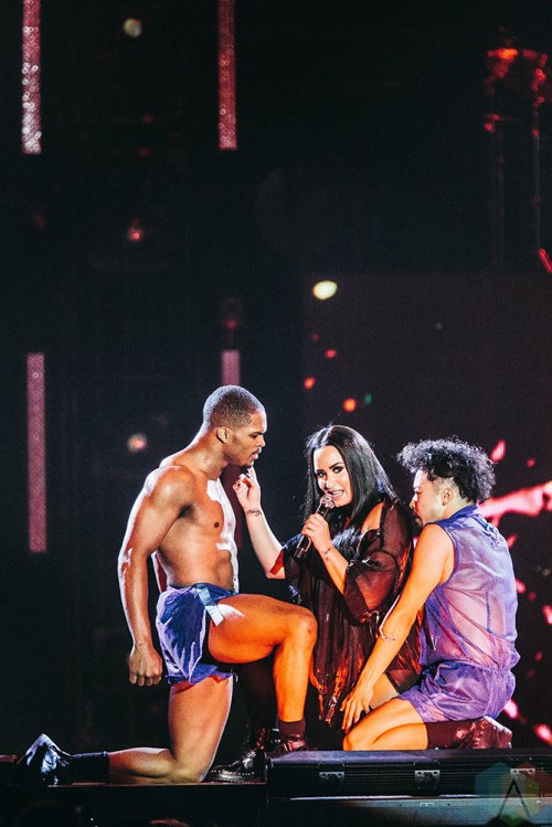 MANCHESTER, UK - JUNE 16: Demi Lovato performs at Manchester Arena in Manchester, UK on June 16, 2018. (Photo: Priti Shikotra/Aesthetic Magazine)