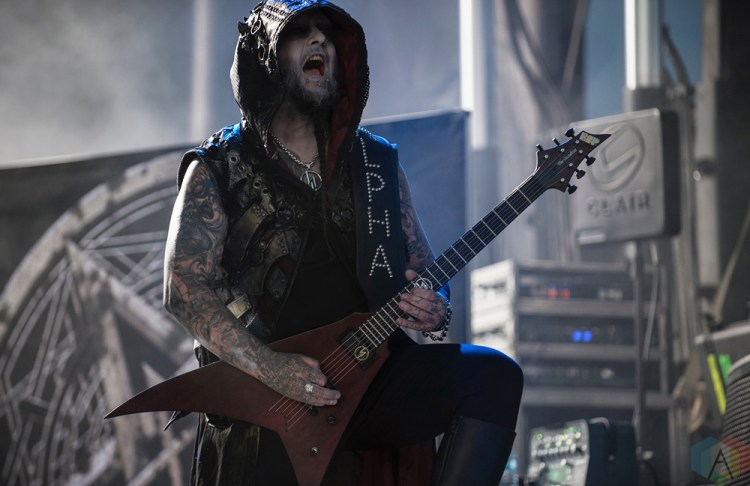 MONTEBELLO, QC - JUNE 15: Dimmu Borgir performs at Montebello Rockfest in Montebello, Quebec on June 15, 2018. (Photo: Greg Matthews/Aesthetic Magazine)