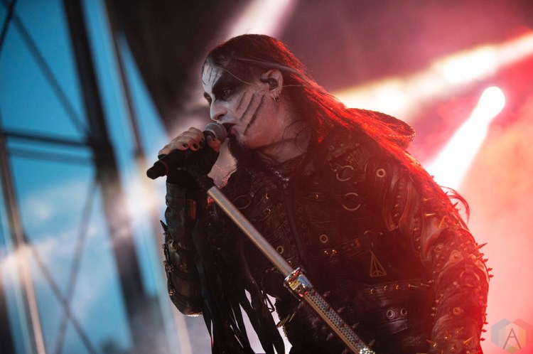 MONTEBELLO, QC - JUNE 15: Dimmu Borgir performs at Montebello Rockfest in Montebello, Quebec on June 15, 2018. (Photo: Greg Matthews/Aesthetic Magazine)