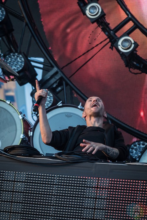 TORONTO, ON - JUNE 24: Galantis performs at Dreams Festival at Echo Beach in Toronto on June 24, 2018. (Photo: Brendan Albert/Aesthetic Magazine)