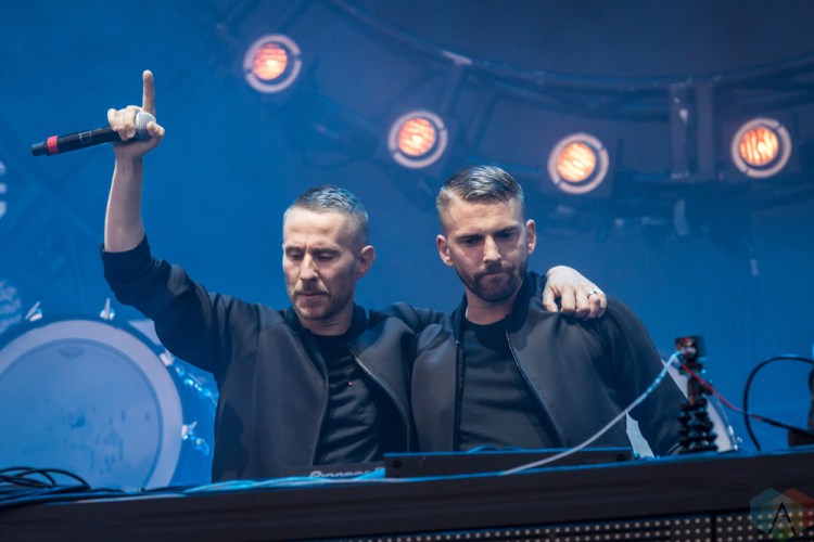 TORONTO, ON - JUNE 24: Galantis performs at Dreams Festival at Echo Beach in Toronto on June 24, 2018. (Photo: Brendan Albert/Aesthetic Magazine)