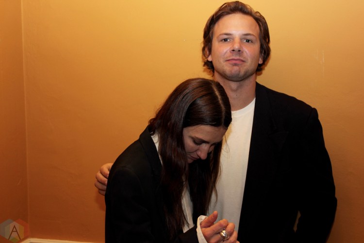 TORONTO, ON - JUNE 03: Haerts pose for a portrait at Field Trip Music Festival in Toronto on June 03, 2018. (Photo: Curtis Sindrey/Aesthetic Magazine)