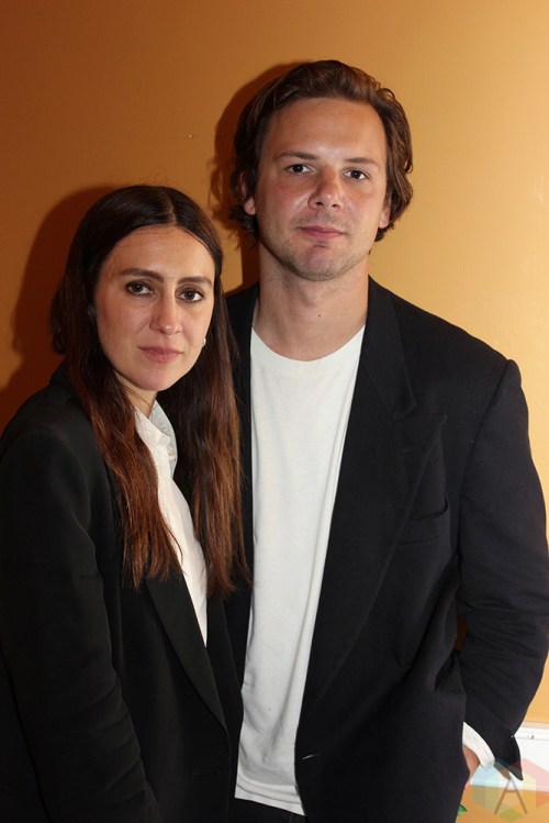 TORONTO, ON - JUNE 03: Haerts pose for a portrait at Field Trip Music Festival in Toronto on June 03, 2018. (Photo: Curtis Sindrey/Aesthetic Magazine)