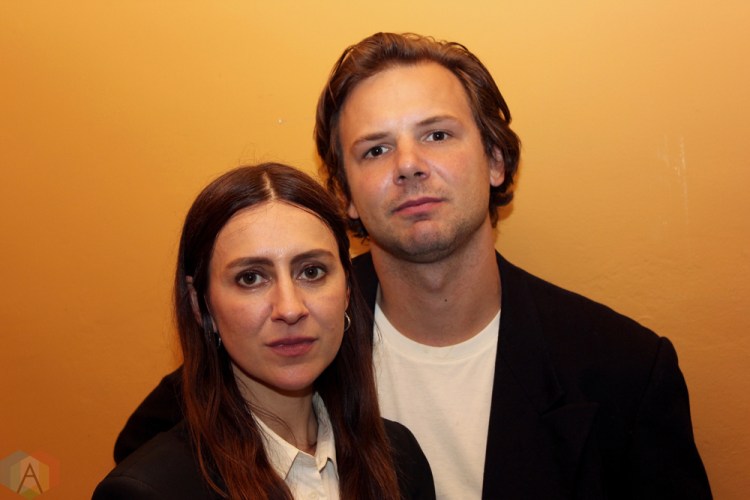 TORONTO, ON - JUNE 03: Haerts pose for a portrait at Field Trip Music Festival in Toronto on June 03, 2018. (Photo: Curtis Sindrey/Aesthetic Magazine)