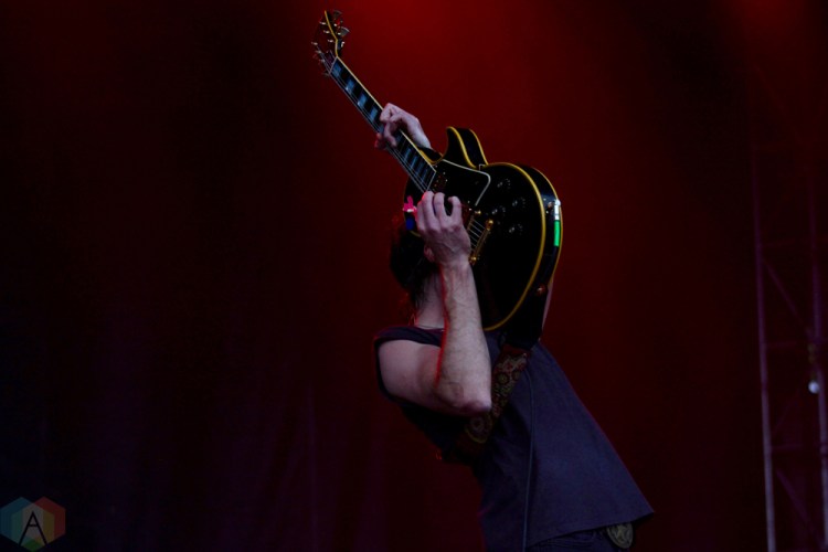 TORONTO, ON - JUNE 03: Japandroids performs at Field Trip Music Festival in Toronto on June 03, 2018. (Photo: Curtis Sindrey/Aesthetic Magazine)