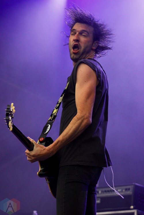 TORONTO, ON - JUNE 03: Japandroids performs at Field Trip Music Festival in Toronto on June 03, 2018. (Photo: Curtis Sindrey/Aesthetic Magazine)